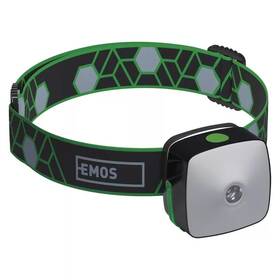 Čelovka EMOS P3535, CREE + SMD LED, 110 lm, 55 m, Li-Pol 850 mAh 

 obrázok produktu 2 z 11