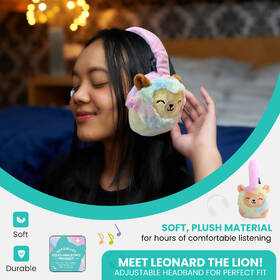 Slúchadlá Lazerbuilt Squishmallows Plush Bluetooth - Leonard ružová

 obrázok produktu 5 z 9