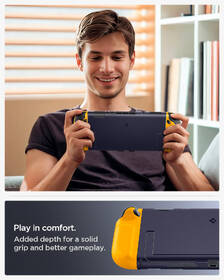 Puzdro Spigen Nano Pop Blueberry Navy  - Nintendo Switch 2 modré/oranžové

 obrázok produktu 18 z 19