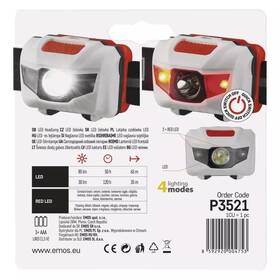Čelovka EMOS P3521, LED, 85 lm, 65 m, 3x AAA 

 obrázok produktu 8 z 8