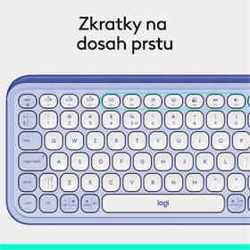 Klávesnica Logitech POP ICON, US layout fialová

 obrázok produktu 8 z 10