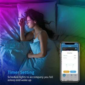 LED pásik Govee WiFi, RGB LED strip Light Smart,10m biely

 obrázok produktu 4 z 7