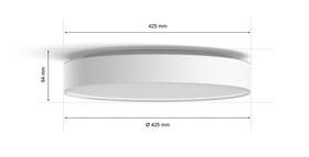 LED stropné svietidlo Philips Devere L biele

 obrázok produktu 2 z 6