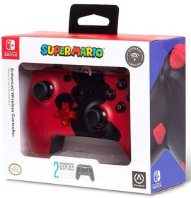Gamepad PowerA Enhanced Wireless Controller, Nintendo Switch - Mario Silhouette červený

 obrázok produktu 4 z 5