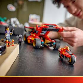 Stavebnica LEGO® NINJAGO® 71867 Kaiův červený bourák: 15 let NINJAGO 

 obrázok produktu 4 z 8