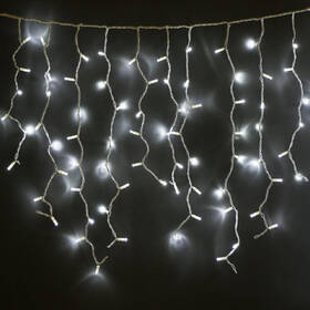 Vianočné osvetlenie ColorWay vonkajšie, 192 LED, 220V AC, 6× 0,6m, studená biela 

 obrázok produktu 6 z 19