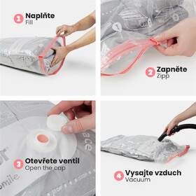 Súprava vákuových vriec Compactor Bag Aspispace RAN10526, M 70 l, 55 × 90 cm, 8 ks priehľadný

 obrázok produktu 2 z 12