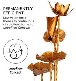 Fontána Blumfeldt GOLDEN ORCHID 

 obrázok produktu 3 z 7