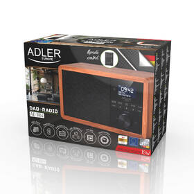 Rádioprijímač s DAB+ Adler AD1184 čierny/hnedý

 obrázok produktu 10 z 10
