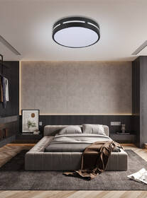 LED stropné svietidlo IMMAX NEO LITE PERFECTO SMART, kruh, 40cm, 24W, TUYA Wi-Fi čierne

 obrázok produktu 5 z 6