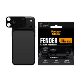 Tvrdené sklo PanzerGlass FENDER na Apple iPhone 18 Pro Max, ochranný hliníkový prvek fotoaparátu čierne

 obrázok produktu 3 z 6