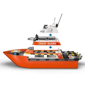 Stavebnica LEGO® City 60504 Záchranný čln pobrežnej hliadky a vrtuľník 

 obrázok produktu 2 z 9