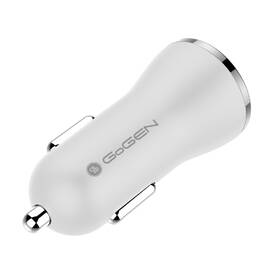 Adaptér do auta GoGEN CHQ 27, 2x USB, 2,4A s funkciou rýchlonabíjania QC 3.0 biela

 obrázok produktu 1 z 3