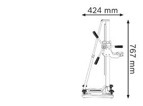 Stojan na vŕtačku Bosch Professional GCR 180 

 obrázok produktu 3 z 3