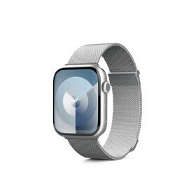 Remienok Epico Strap Milanese+ na Apple Watch 38/40/41mm strieborný

 obrázok produktu 1 z 3