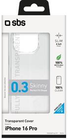 Kryt na mobil SBS Skinny na Apple iPhone 16 priehľadný

 obrázok produktu 1 z 1