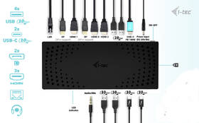 Dokovacia stanica i-tec USB 3.0 / USB-C / Thunderbolt, 3x 4K Station Gen 2, PD 100W 

 obrázok produktu 5 z 6