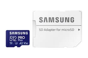 Pamäťová karta Samsung 512GB UHS-I U3 (180R/130W) + SD adaptér 

 obrázok produktu 2 z 6