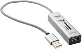 Čítačka pamäťových kariet YENKEE YHC 101SR USB COMBO HUB 

 obrázok produktu 1 z 4
