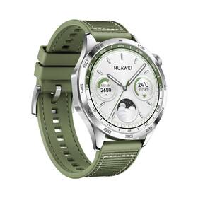 Inteligentné hodinky Huawei Watch GT 4 46 mm - Silver + Green Strap 

 obrázok produktu 3 z 7