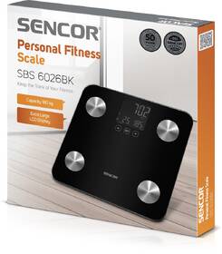 Osobná váha Sencor SBS 6026BK 

 obrázok produktu 8 z 8