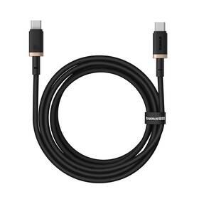 Kábel Baseus Dura USB-C/USB-C, 100W, 2m čierny/zlatý

 obrázok produktu 1 z 16