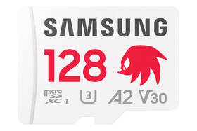 Pamäťová karta Samsung 128GB UHS-I U3 (180R/130W) Sonic the Hedgehog™+ SD adaptér biela

 obrázok produktu 1 z 8
