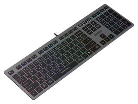 Klávesnica A4Tech FX60 Neon, CZ sivá

 obrázok produktu 1 z 10