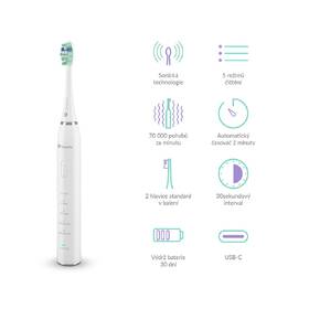 Zubná kefka TrueLife SonicBrush Clean30 White 

 obrázok produktu 3 z 9