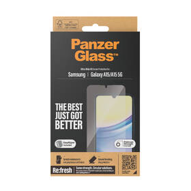 Tvrdené sklo PanzerGlass Ultra-Wide Fit na Samsung Galaxy A15/A15 5G s instalačním rámečkem 

 obrázok produktu 3 z 3