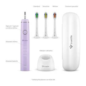 Zubná kefka TrueLife SonicBrush Compact Lavender fialová

 obrázok produktu 1 z 10