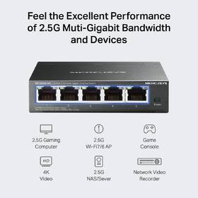 Switch Mercusys MS105GS-M2 (MS105GS-M2) čierny

 obrázok produktu 3 z 7