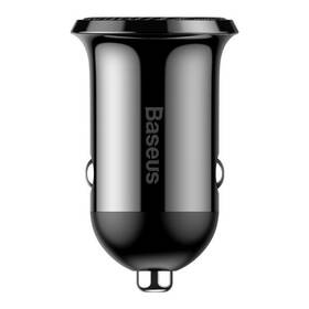 Adaptér do auta Baseus Grain Pro 2x USB, 4,8 A, 24 W čierny

 obrázok produktu 3 z 4