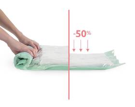 Súprava vákuových vriec Compactor Jet Roll Bags RAN9623, L 55 x 70 cm, 50 l, 4 ks 

 obrázok produktu 7 z 8