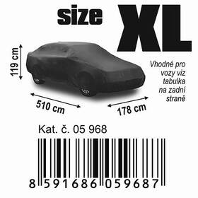 Autoplachta Compass FULL XL 510 x 178 x 119 cm NYLON 

 obrázok produktu 1 z 6