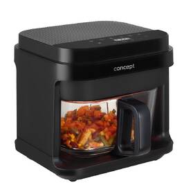Fritéza teplovzdušná Concept FR5500 Glass & Fast, 5,5 l čierna

 obrázok produktu 9 z 34