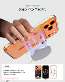 Kryt na mobil Spigen Ultra Hybrid MagSafe na Apple iPhone 17 Pro / 18 Pro priehľadný

 obrázok produktu 13 z 14