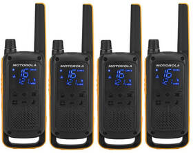 Vysielačky Motorola TLKR T82 Extreme Quad Pack čierne/žlté

 obrázok produktu 1 z 7