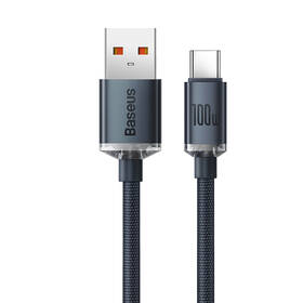 Kábel Baseus Crystal Shine Series USB/USB-C 100W 2m čierny

 obrázok produktu 1 z 10