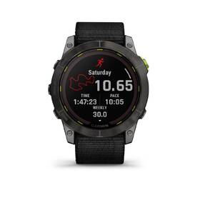 Inteligentné hodinky Garmin Enduro 2 PRO Sapphire Solar - Carbon Gray Titanium/ Black UltraFit Nylon Band 

 obrázok produktu 2 z 8