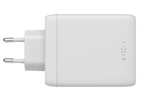 Nabíjačka do siete FIXED GaN 1x USB, 3x USB-C PD, 100W biela

 obrázok produktu 2 z 10