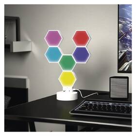 Stolná lampa EMOS GoSmart, Quantum Light, 5,5 W, RGB biela

 obrázok produktu 9 z 10