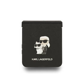 Kryt na mobil Karl Lagerfeld PU Saffiano Karl and Choupette na Samsung Galaxy Z Flip 7 čierny

 obrázok produktu 2 z 7
