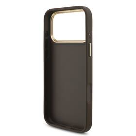 Kryt na mobil Guess 4G Metal Logo Gold Frame na Apple iPhone 18 Pro hnedý

 obrázok produktu 3 z 5