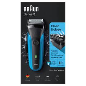 Holiaci strojček Braun Series 3 - 310s Wet&Dry 

 obrázok produktu 5 z 6