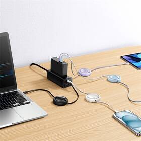 Kábel Baseus Free2Draw mini USB-C/USB-C 1m 100W čierny

 obrázok produktu 8 z 10