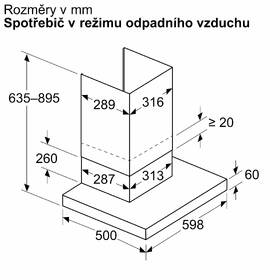 Odsávač pár Bosch DWB65CC60 čierny

 obrázok produktu 7 z 11