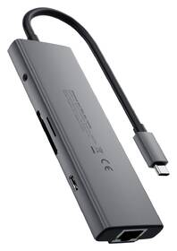 USB Hub Epico UltraHub 9in1 Slim Alu EH30 USB-C, Ethernet čierny

 obrázok produktu 1 z 2