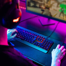 Klávesnica Niceboy ORYX K610 Chameleon čierna

 obrázok produktu 5 z 8