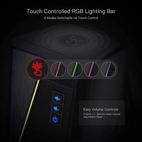 Reproduktory C-Tech SPK-17, 2.0, RGB čierne

 obrázok produktu 2 z 3